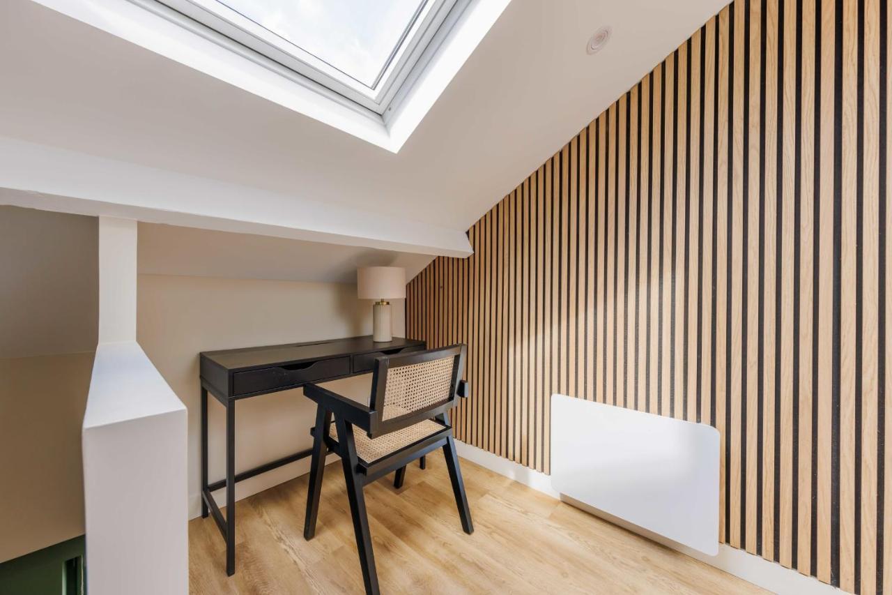 Charming Appart Duplex 7P2Br Le Marais Appartement Parijs Buitenkant foto
